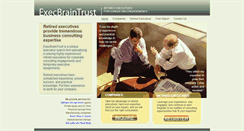 Desktop Screenshot of execbraintrust.com